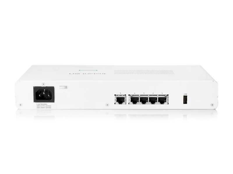 HPE Networking Instant On Secure Gateway 5‑port SmartRate 2.5G PoE+ 64W SG2505P | S0G34A