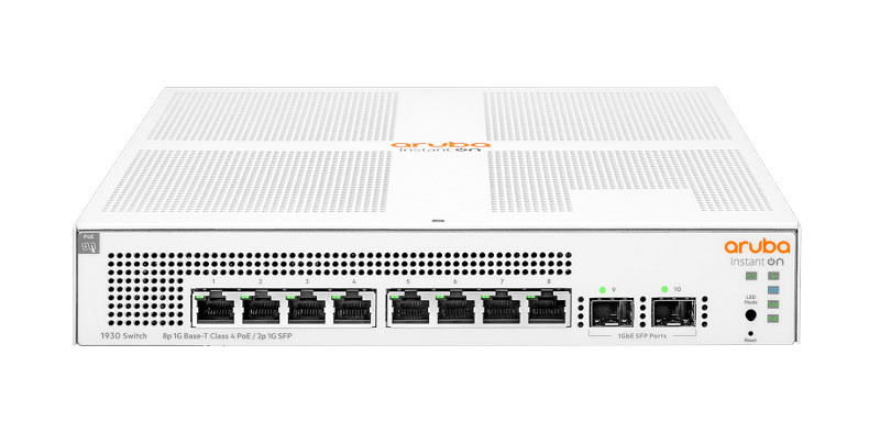 Aruba Instant On 1930 8G Class4 PoE 2SFP 124W Switch (JL681A)