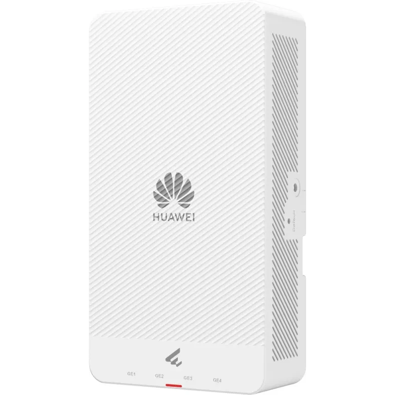 AP265E | Wall plate AP | Wi-Fi 6 | 2.975 Gbps device rate | Dual-radio | 64 access users recommended | Max. 128 access users | 23 dBm transmit power | 4 x GE electrical ports | Smart antenna | leader